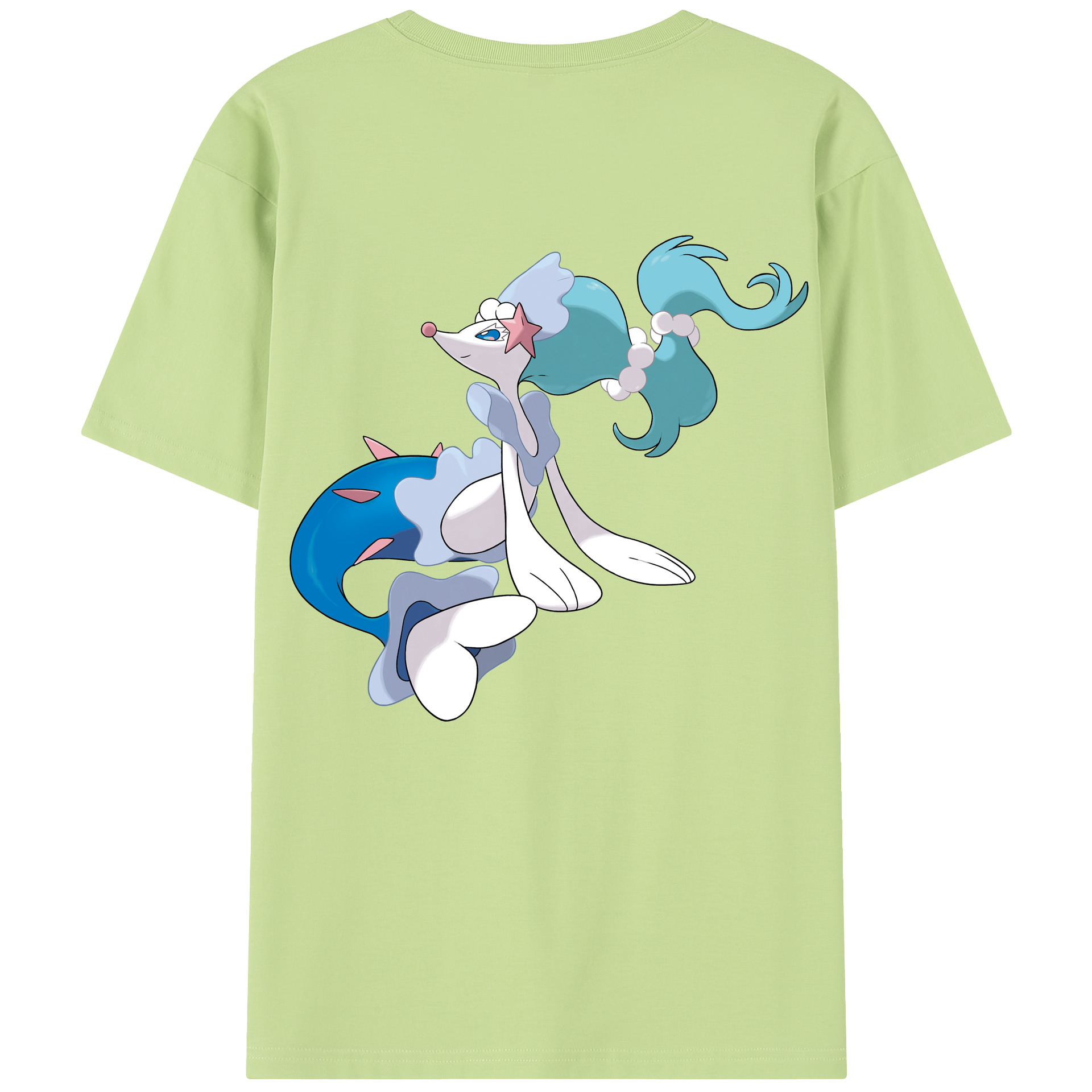 （画像用） ポケットモンスター Pokémon 綿100％半袖Tシャツ（背面プリント）